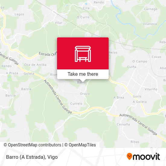 Barro (A Estrada) map