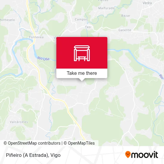 Piñeiro (A Estrada) map