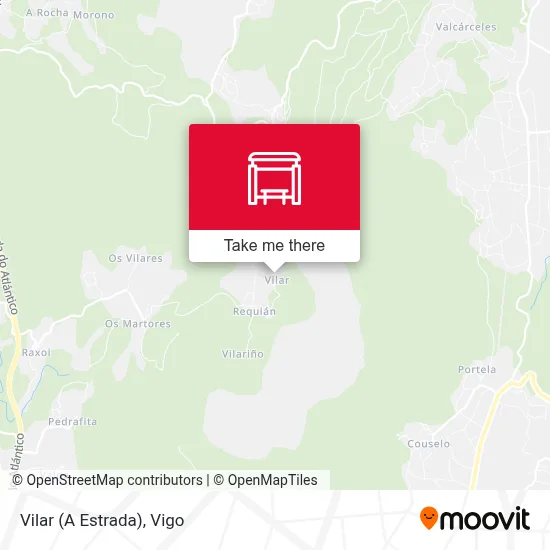 Vilar (A Estrada) map