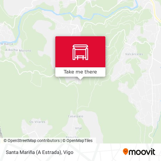 Santa Mariña (A Estrada) map