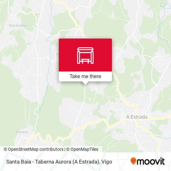 Santa Baia - Taberna Aurora (A Estrada) map