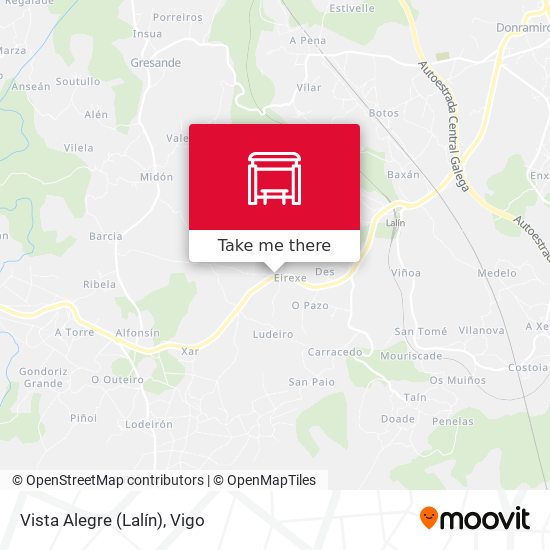 Vista Alegre (Lalín) map