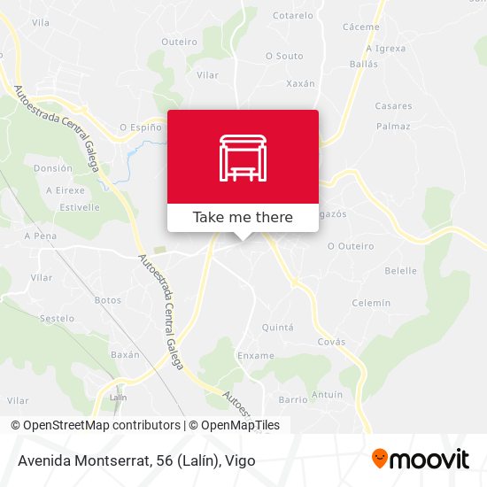 Avenida Montserrat, 56 (Lalín) map