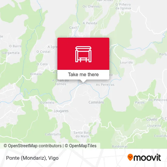 Ponte (Mondariz) map