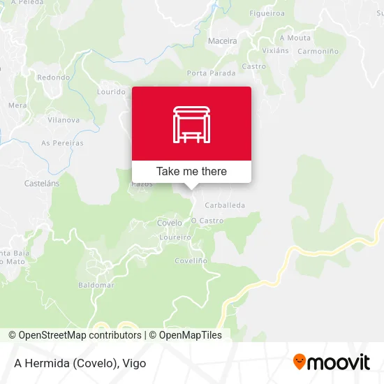 A Hermida (Covelo) map
