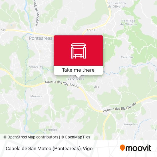 Capela de San Mateo (Ponteareas) map