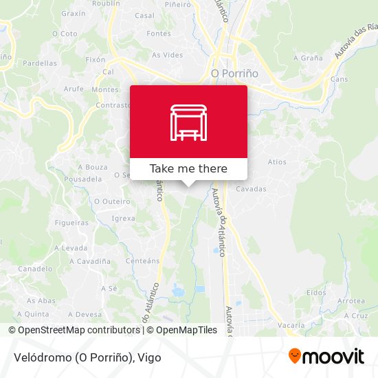 Velódromo (O Porriño) map