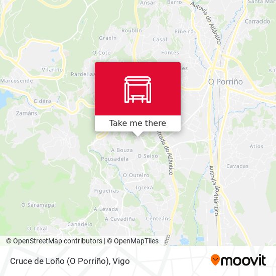 Cruce de Loño (O Porriño) map