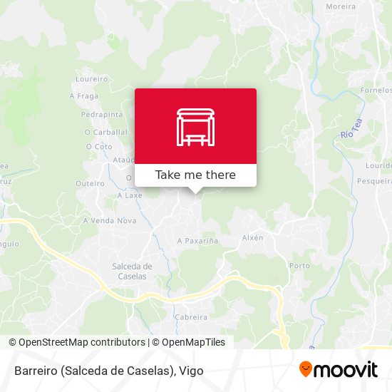 Barreiro (Salceda de Caselas) map