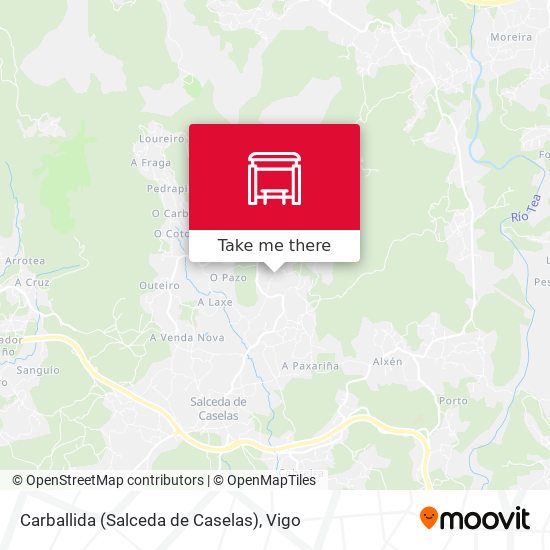 Carballida (Salceda de Caselas) map