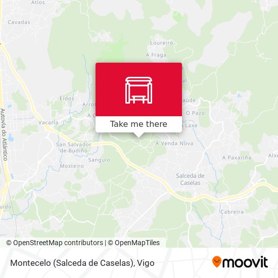 Montecelo (Salceda de Caselas) map