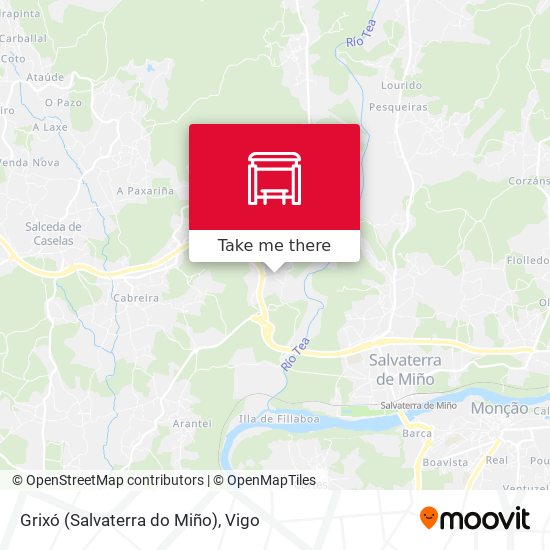 Grixó (Salvaterra do Miño) map
