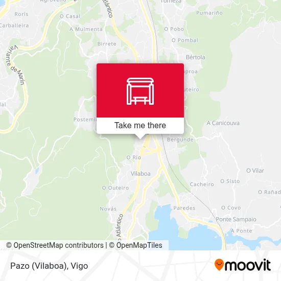 Pazo (Vilaboa) map