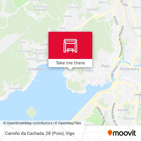Camiño da Cachada, 28 (Poio) map