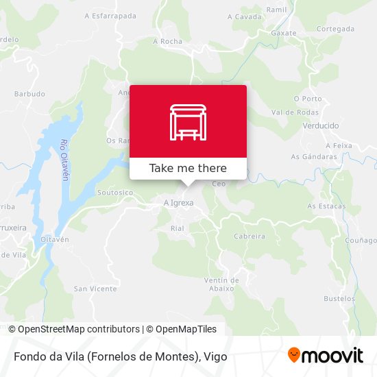 Fondo da Vila (Fornelos de Montes) map