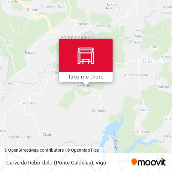 Curva de Rebordelo (Ponte Caldelas) map