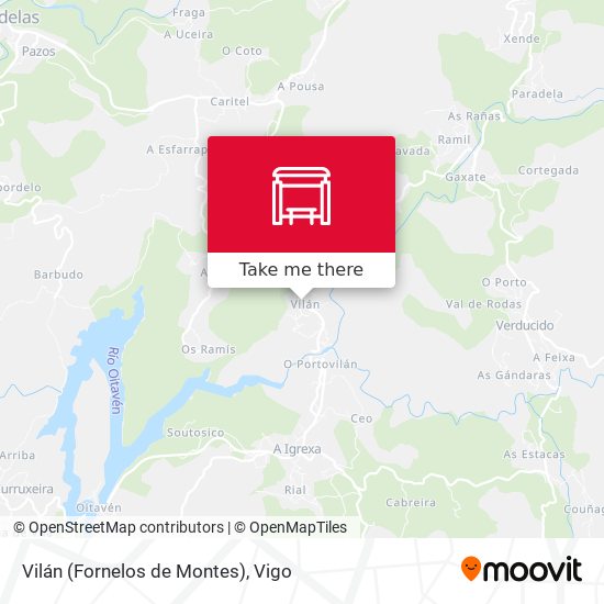 Vilán (Fornelos de Montes) map