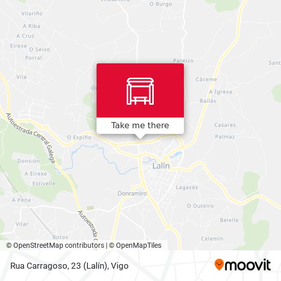 Rua Carragoso, 23 (Lalín) map