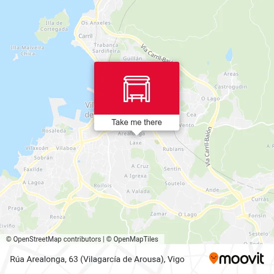 Rúa Arealonga, 63 (Vilagarcía de Arousa) map