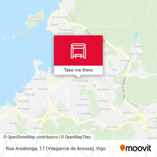 Rúa Arealonga, 17 (Vilagarcía de Arousa) map