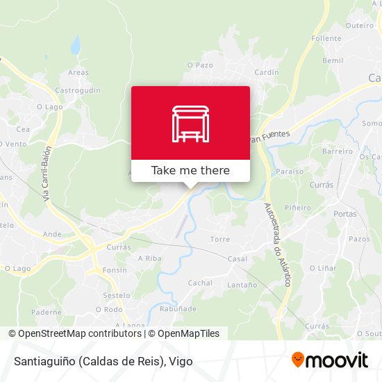 Santiaguiño (Caldas de Reis) map