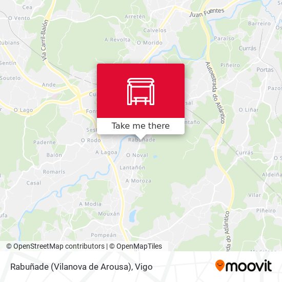 Rabuñade (Vilanova de Arousa) map