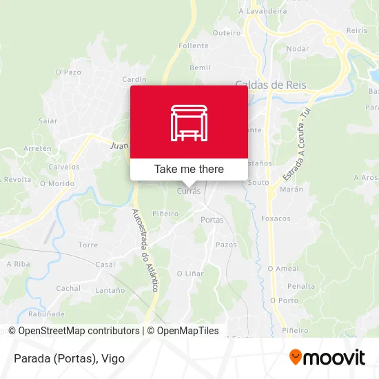 Parada (Portas) map