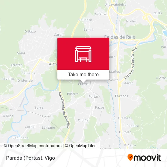 Parada (Portas) map