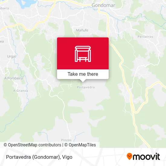 Portavedra (Gondomar) map