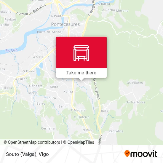 Souto (Valga) map