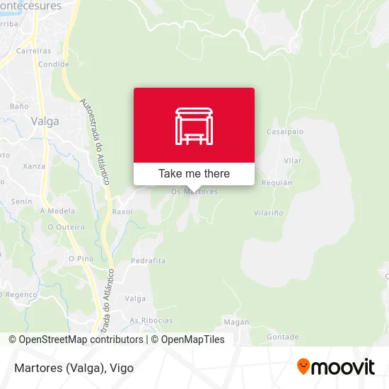 Martores (Valga) map