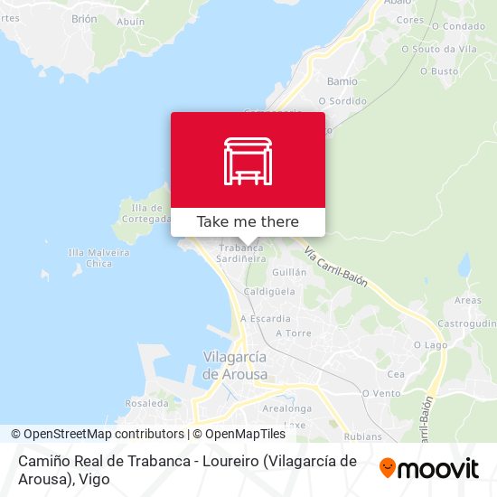 Camiño Real de Trabanca - Loureiro (Vilagarcía de Arousa) map