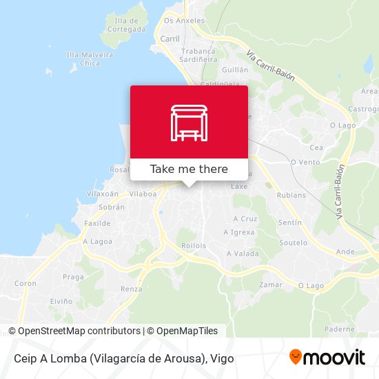 Ceip A Lomba (Vilagarcía de Arousa) map