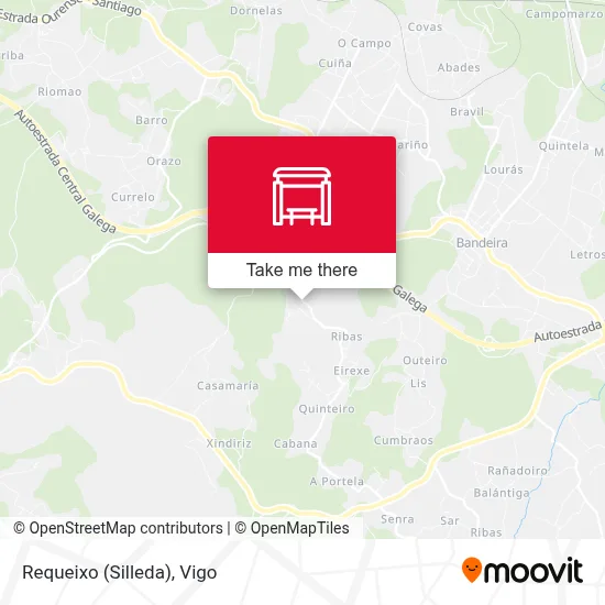 Requeixo (Silleda) map