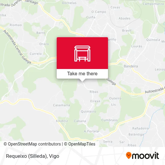 Requeixo (Silleda) map
