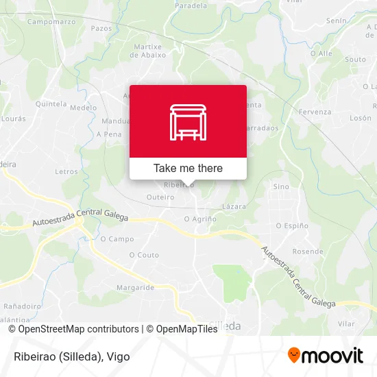 Ribeirao (Silleda) map