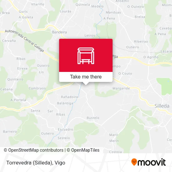 Torrevedra (Silleda) map