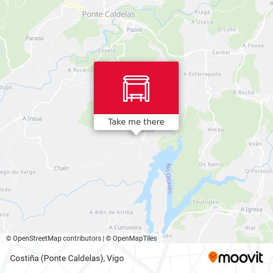 Costiña (Ponte Caldelas) map