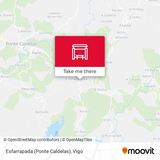 Esfarrapada (Ponte Caldelas) map