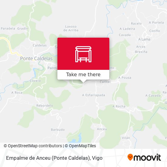 Empalme de Anceu (Ponte Caldelas) map