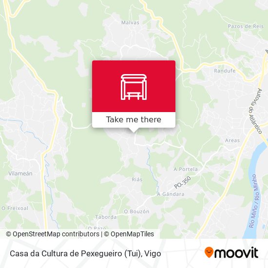 Casa da Cultura de Pexegueiro (Tui) map