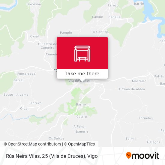 Rúa Neira Vilas, 25 (Vila de Cruces) map
