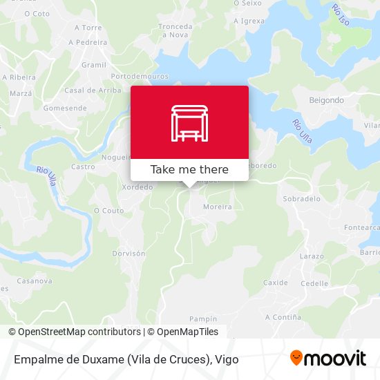 Empalme de Duxame (Vila de Cruces) map