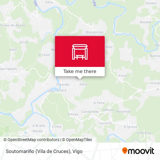Soutomariño (Vila de Cruces) map