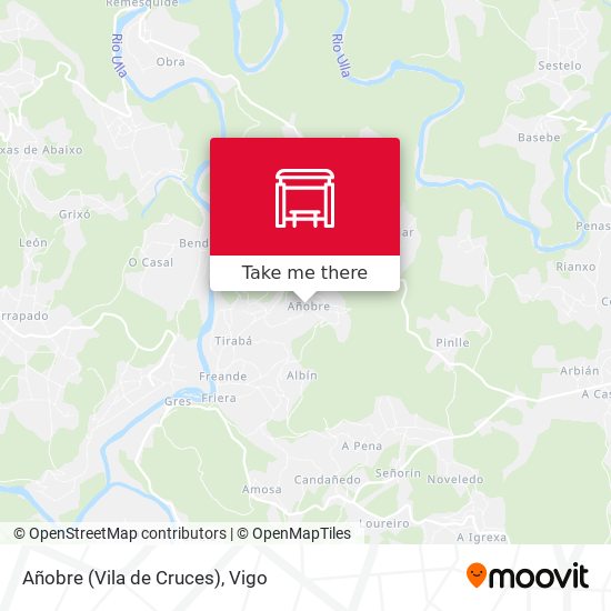 Añobre (Vila de Cruces) map