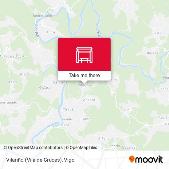 Vilariño (Vila de Cruces) map
