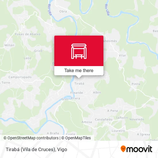 Tirabá (Vila de Cruces) map