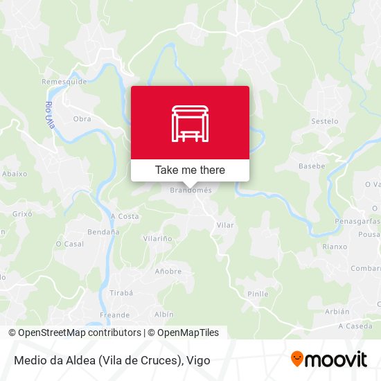 Medio da Aldea (Vila de Cruces) map