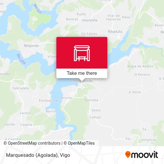 Marquesado (Agolada) map