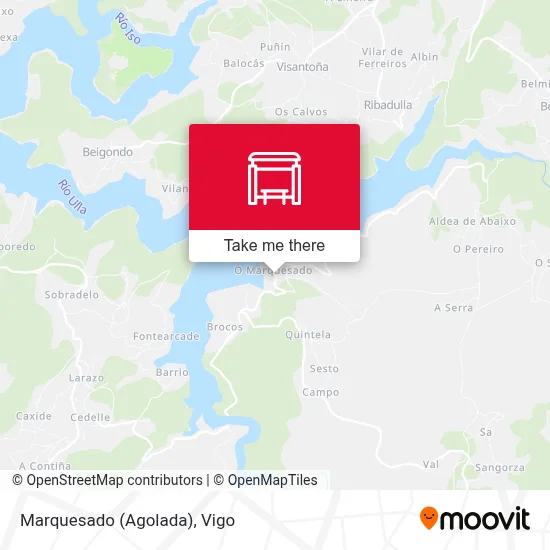 Marquesado (Agolada) map